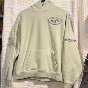 Men’s New York Jets Hoodie – Sage Green – NFL Team Apparel – Size L